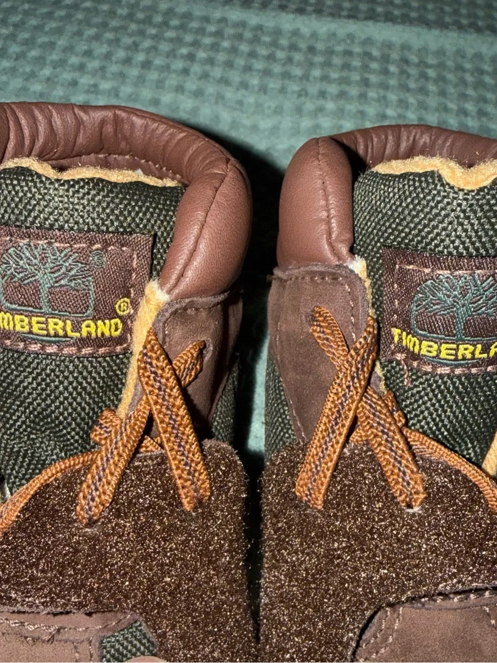 Timberland Brown Lace-Up Baby Walker Boots